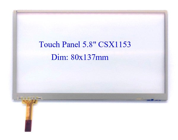 Car Audio CD/DVD Touch Panel CSX1153 5.8" 80x137mm Pioneer