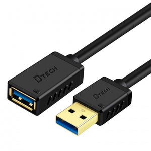 1M / 1.5M/ 2M /3M USB3.0 Extension Cable M/F/ USB3.0 Male to Female Cable CU0302 Dtech