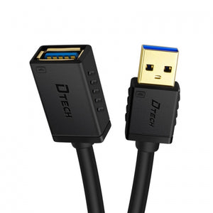 USB3.0 Extension Cable M/F 1 Meter / USB3 Male to Female Cable 1Meter CU0302 Dtech