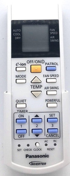 Genuine Air Con Remote Control A75C3167 Panasonic Inverter AC