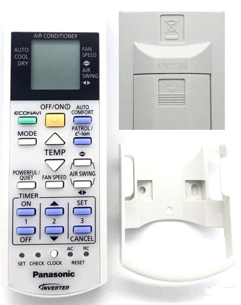 Genuine Air Con Remote Control A75C3708 Panasonic - EOL