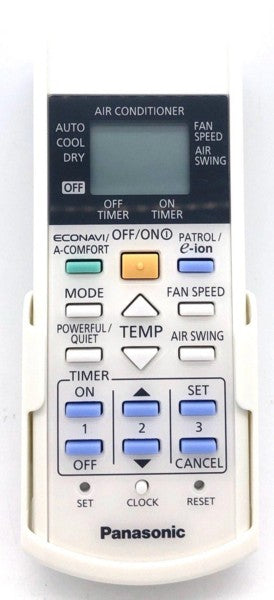 Genuine Air Con Remote Control A75C3758 Panasonic AC - EOL