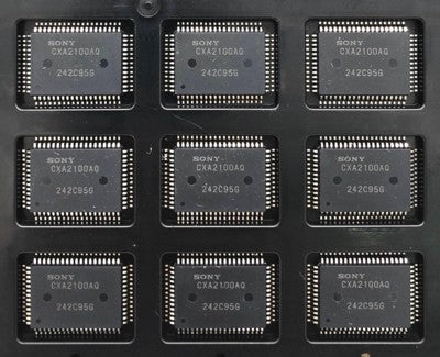 Audio Processor IC CXA2100AQ QFP64 Sony