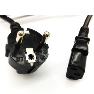 Power Cord  EU-C13 / (Europe) EU 2Pin  to C13 1.5Meter