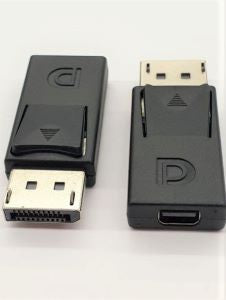 Display Port Male To Mini Display Port Female Dd19 Adaptor