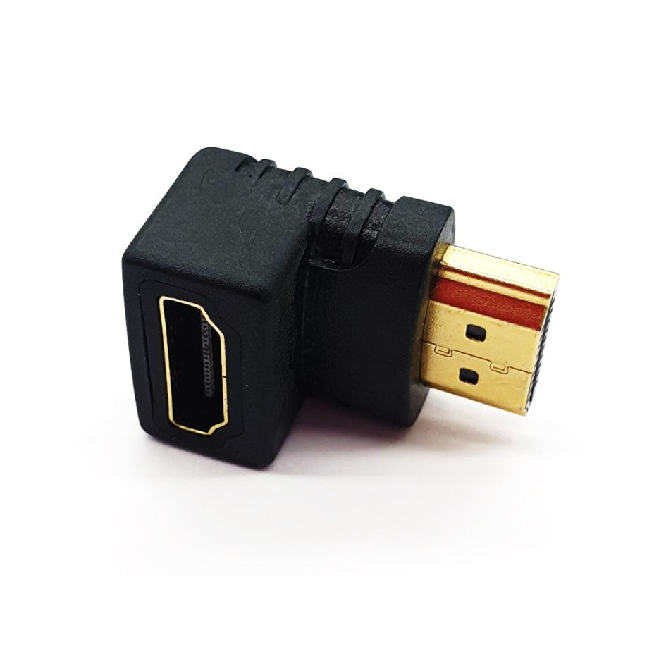 Adaptor / Connector HDMI Male / Female Right Angle -HDMI M/F 90° (L-type) Adaptor