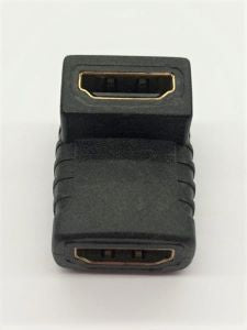 Adaptor / Connector HDMI Female / Female Right Angle  HDMI F/F 90° Adaptor DD31