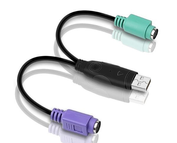 USB to PS2 CAble for Keyboard / Mouse Handheld Scanner D – Alltronic Computer Singapore