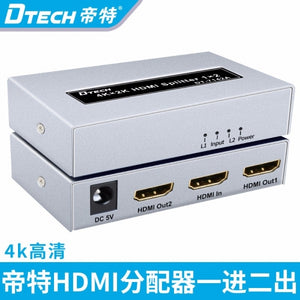 DTECH HDMI Splitter 1 to 2 / HDMI Splitter 1in2out -  4kx2k DT7142A