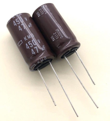 Electrolytic Aluminium Capacitor 47uf 450v 105°c Size:15x30mm KMQ