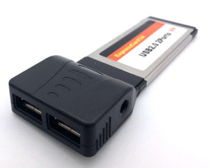 Express Card 34mm to 2Port USB2.0