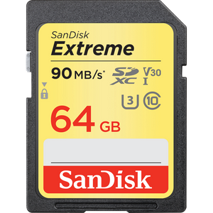 Sandisk Sdxc 64Gb 90Mb/S Extreme