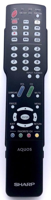 Genuine LCD TV Remote Control GA484WJSB Sharp Aquos