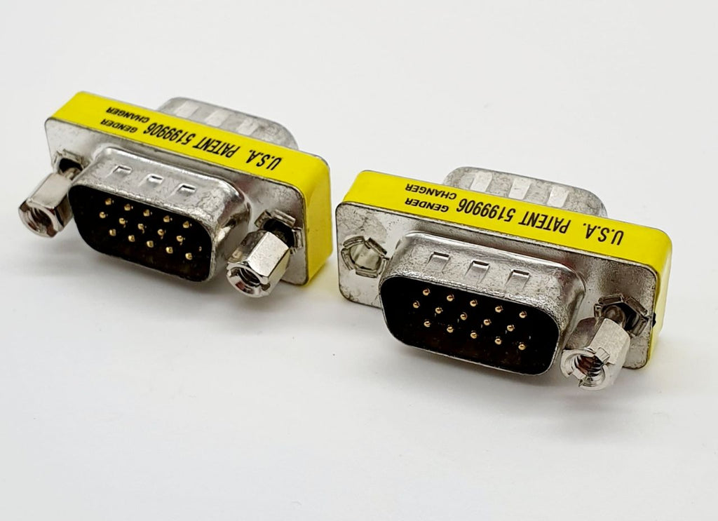 Adapter / Connector HD15 Male / Male (VGA Gender Changer)