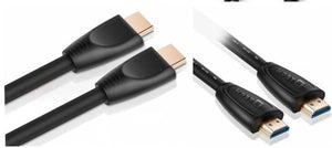 Pure Copper HDMI Cable  Ver2 4K 1.5Meter / HD Video Cable 1.5m Black - Dtech H003
