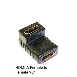 Adaptor / Connector HDMI Female / Female Right Angle  HDMI F/F 90° Adaptor DD31