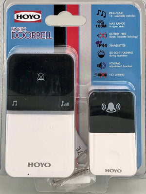 Doorbell  Kinetic Hoyo 807E - no battery needed