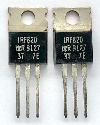 Power Mosfet N-Channel IRF820 TO220 - IR – Alltronic Computer Singapore