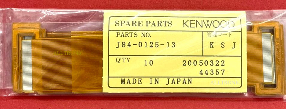 Genuine Car Audio Flexible Cable / Ribbon Cable J84012513 / J84-0125-13/03 Kenwood
