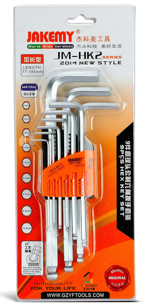 Hex key Set / 9in1 Allen key set  JM-HK2-1 / JMHK21 Jakemy