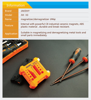 Screw Driver Magnetizer/Demagnetizer Jakemy Jm-X3