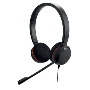 Jabra Evolve 20 MS Stereo USB C/A Adapter Electret Condenser Microphone P/N: 4999-823-169