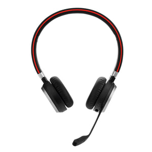 Jabra Evolve 65 SE UC Stereo USB-A Wireless Bluetooth Headset with Link 380 P/N: 6599-839-409