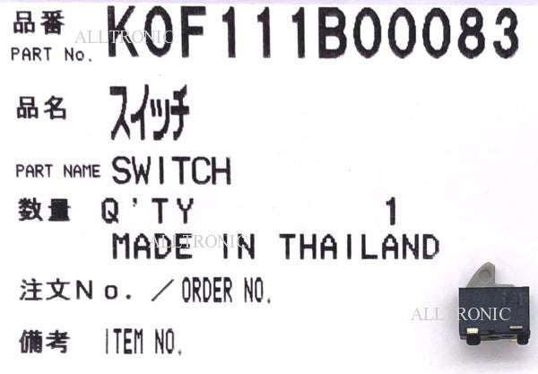 Genuine Camcorder Switch / Sw On/off K0F111B00083 = ESE22MV21T for Panasonic