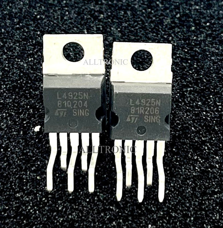 Very Low Drop Voltage Regulator L4925N / L4925 TO220-5 STM