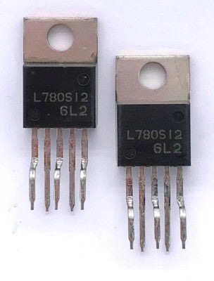 Regulator IC L780S12 12Volt 1A 5Pin TO220-5 Sanyo