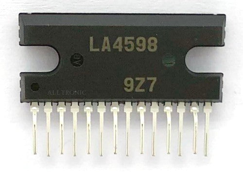 Genuine Audio Power Amplifier IC LA4598 SIP14 Sanyo - Audio Radio Cassette