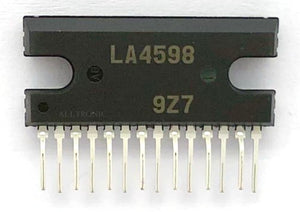 Genuine Audio Power Amplifier IC LA4598 SIP14 Sanyo - Audio Radio Cassette