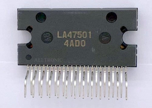 Audio 4 Channel BTL Amp Driver IC LA47501 HZIP25 Sanyo for Car Audio