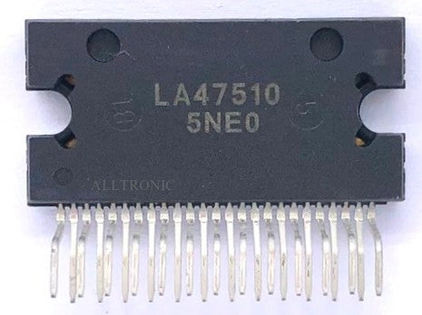 Audio 4 Channel BTL Amp Driver IC LA47510 HZIP25 Sanyo for Car Audio