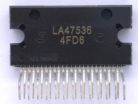 Audio 4 Channel BTL Amp Driver IC LA47536 HZIP25 Sanyo for Car Audio