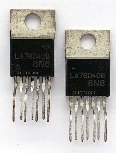 CRT / Color TV Vertical Deflection IC LA78040B TO220-7 Sanyo