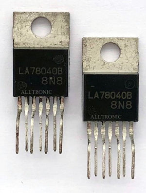 CRT / Color TV Vertical Deflection IC LA78040B TO220-7 Sanyo