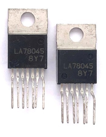 CRT / Color TV Vertical Deflection IC LA78045 TO220-7 Sanyo