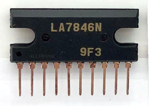 Original CRT / Color TV Vertical Deflection IC LA7846N SIP10 Sanyo