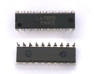 CRT / Color TV High Resolution Display Sync IC LA7856 Dip20 Sanyo