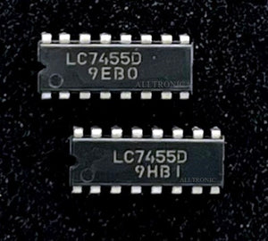 AV Decorder / Clsoe Caption Singal Extraction IC LC7455D / LC7455 Dip16 Sanyo