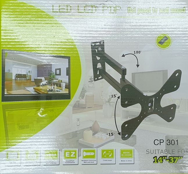 LCD LED Flat Panel Wall Mount / Monitor Arm Mount 14-37" Model : CP301