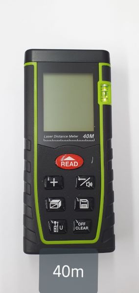 Laser Distance Measuring Meter 40m / 60m / 80m / 100m
