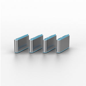 Lindy USB Type C Blocker - Pack of 10pcs Blue 40466