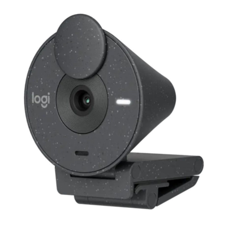 Logitech Brio 300 Full HD 1080p webcam / Off-white 960-001443 / Rose 960-001449 / Graphite 960-001437 / 1YR warranty