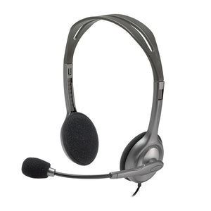 Logitech Stereo Headset H110 3.5mm Dual Plug Computer Headset
