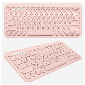Logitech K380 For Mac Multi Device Bluetooth Keyboard / Minimalist keyboard for macOS computers, iPads, iPhones