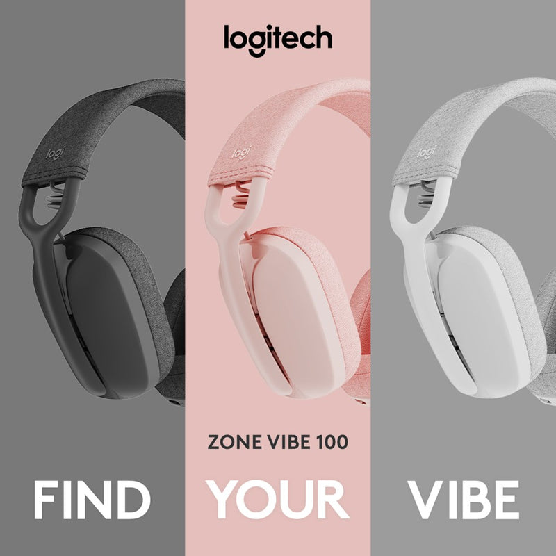 Logitech Zone Vibe 100 Wireless Headset ( Replacement model for Logite –  Alltronic Computer Singapore