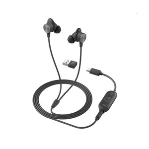 Logitech Zone wired Earbuds ( MSFT Teams Zone Wired Earbuds 981-001094) (UC Zone Wired Earbuds 981-001095)