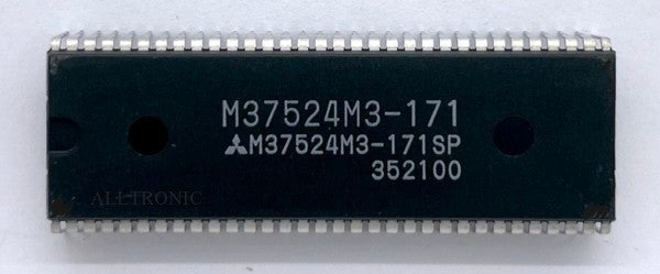Genuine Audio Video Controller IC M37524M3-171SP DIP64 MITSUBISHI
